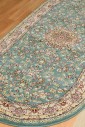 Килим Iranian Star 4130 blue овал
